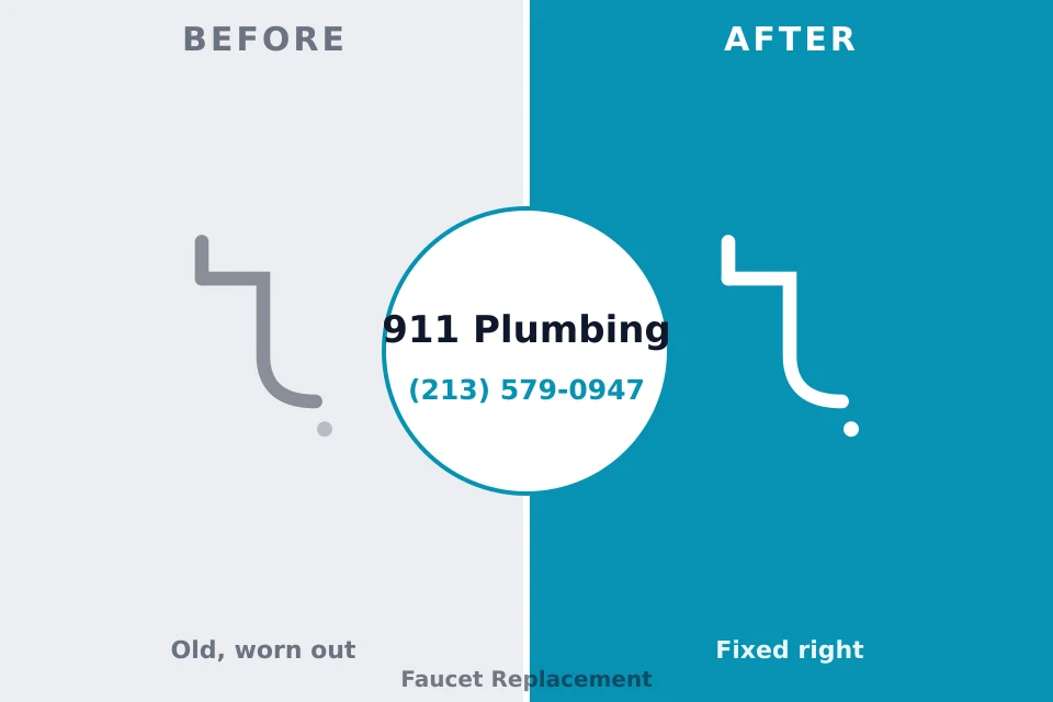 Before and after: plumbing repair Ripley, OH